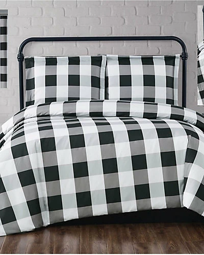 Truly Soft Everyday Buffalo Plaid Comforter Set Home
