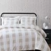 Truly Soft Everyday Buffalo Plaid Khaki Duvet Set Home