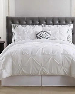 Truly Soft Pueblo Pleated Comforter Home
