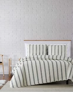 Truly Soft Millenial Stripe Quilt Set Home