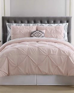 Truly Soft Crosses Pleated Bed In A Bag Home