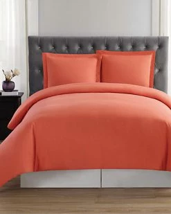 Truly Soft Everyday Orange Duvet Set Home