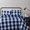 Truly Soft Everyday Buffalo Plaid Navy Quilt Set Home