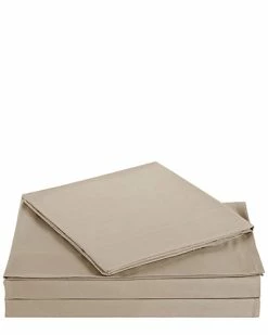 Truly Soft Everyday Khaki Twin Sheet Set Home