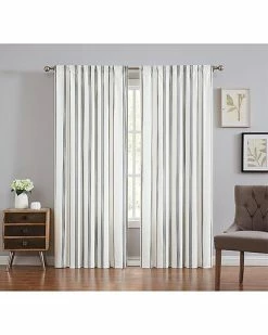 Truly Soft Millenial Stripe Window Panel Pair Home